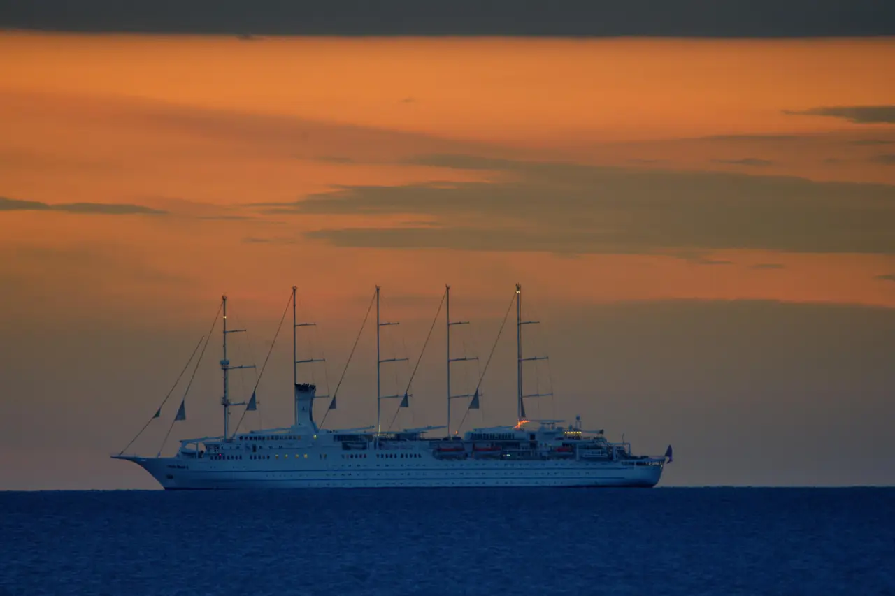 Le voilier Club Med 2 (photo Ifremer).