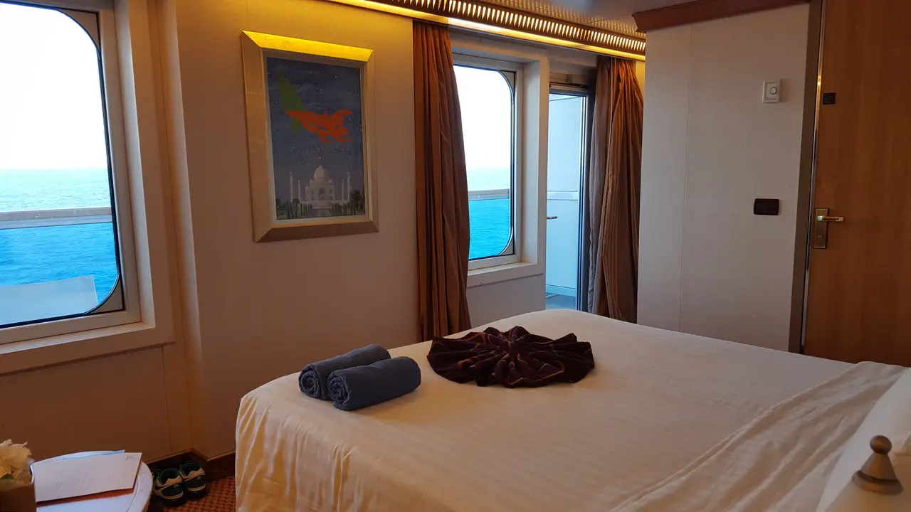 Une cabine du Costa Favolosa.