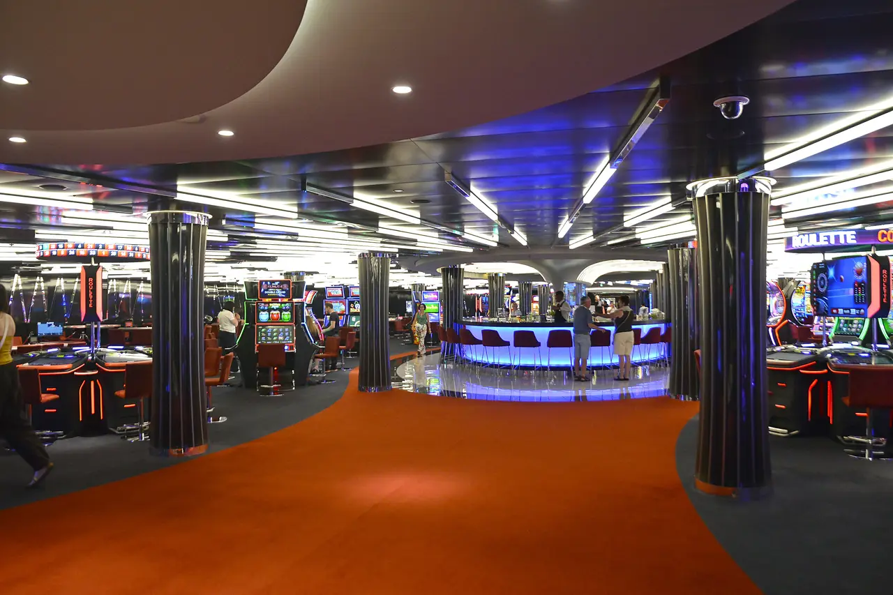Le pont principal du MSC World Europa.