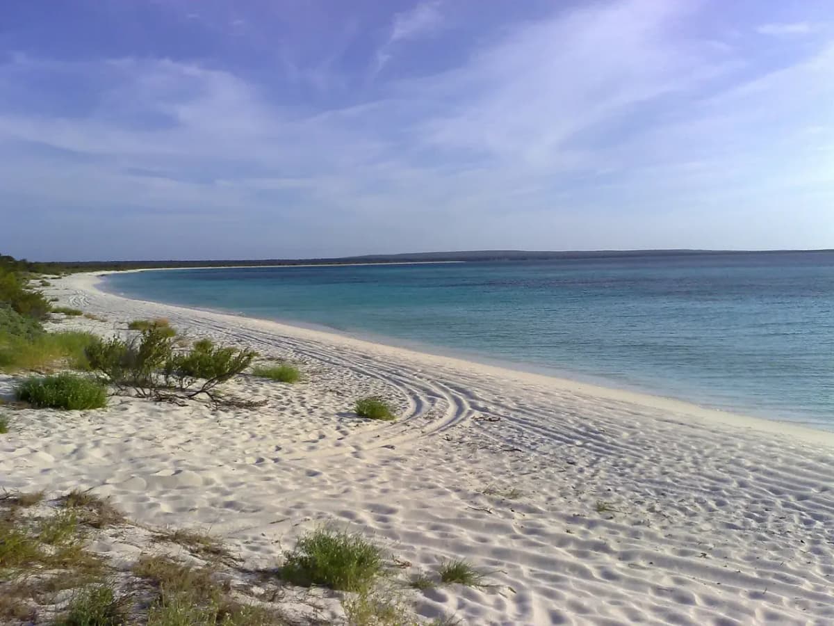 La baie des Aigles, à Pedernales, près de Cabo Rojo.